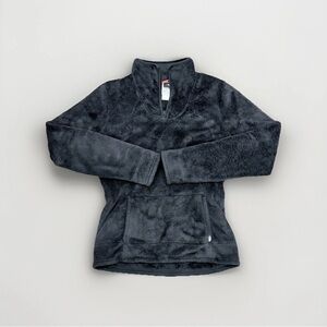 The North Face Womens 1/4 Zip Pullover
Soft Fleece Sherpa Black Small
